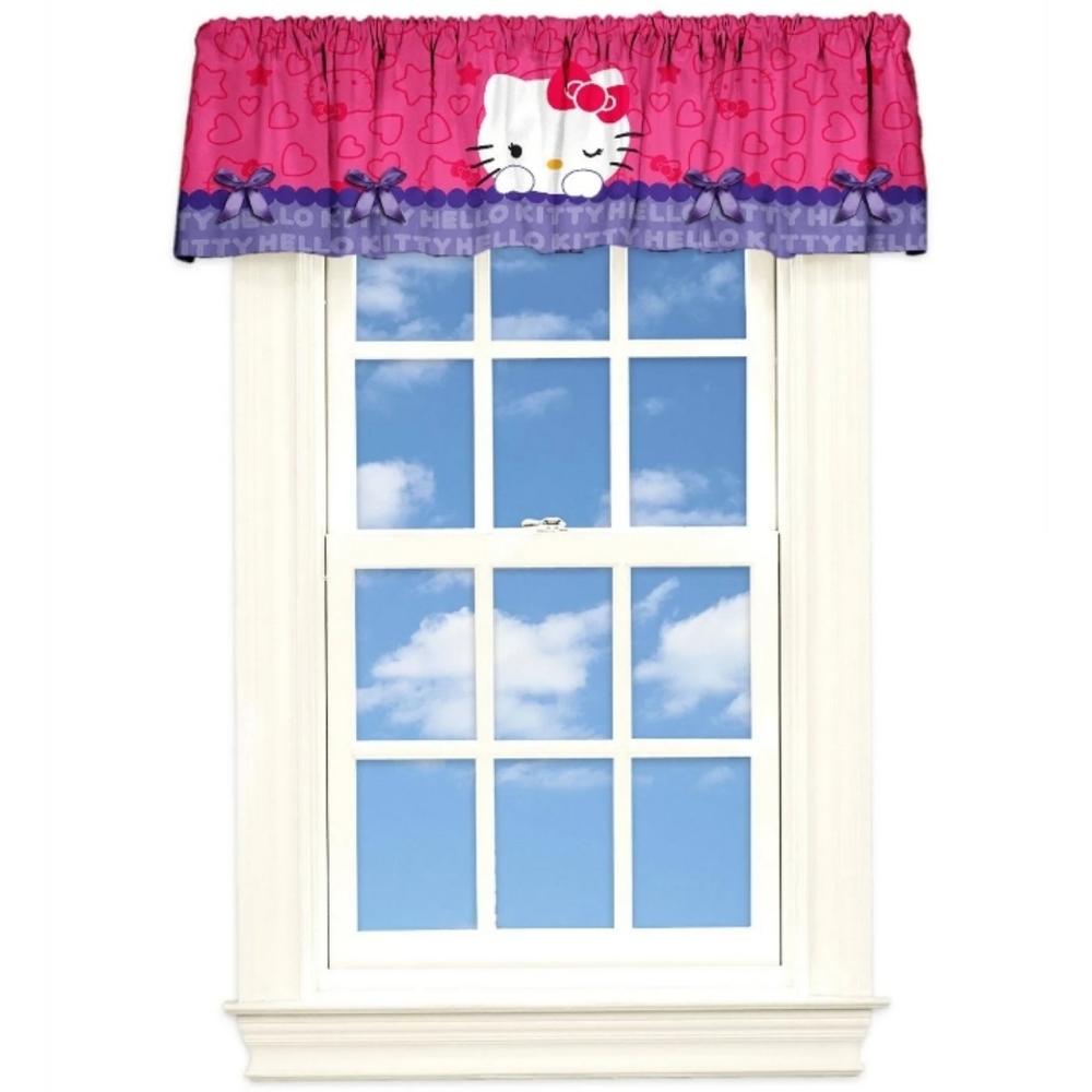 Hello Kitty Springtime Friends Window Valance